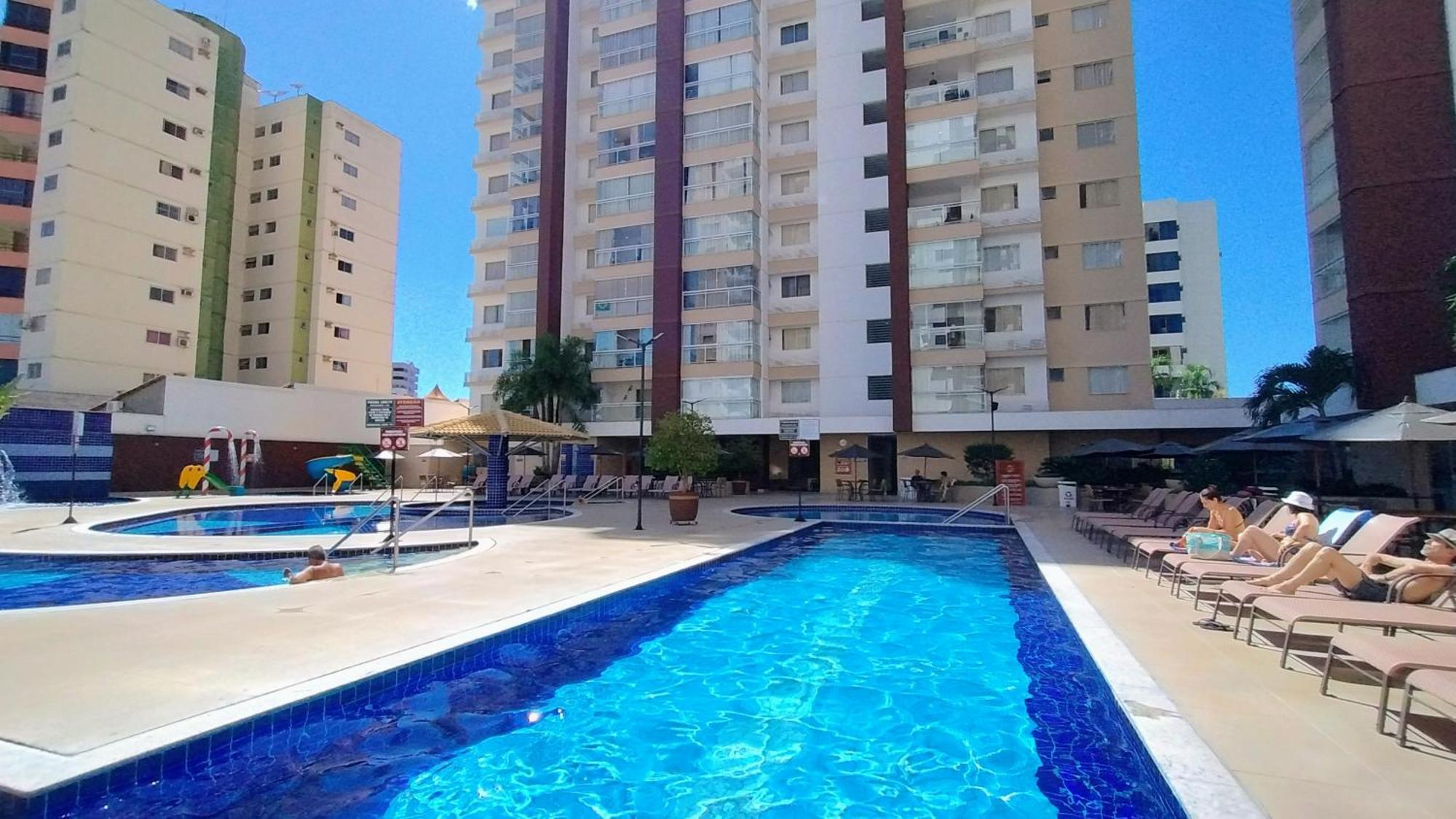 Casa Da Madeira Caldas Novas - Achei Ferias - Com Roupa De Cama Kültér fotó