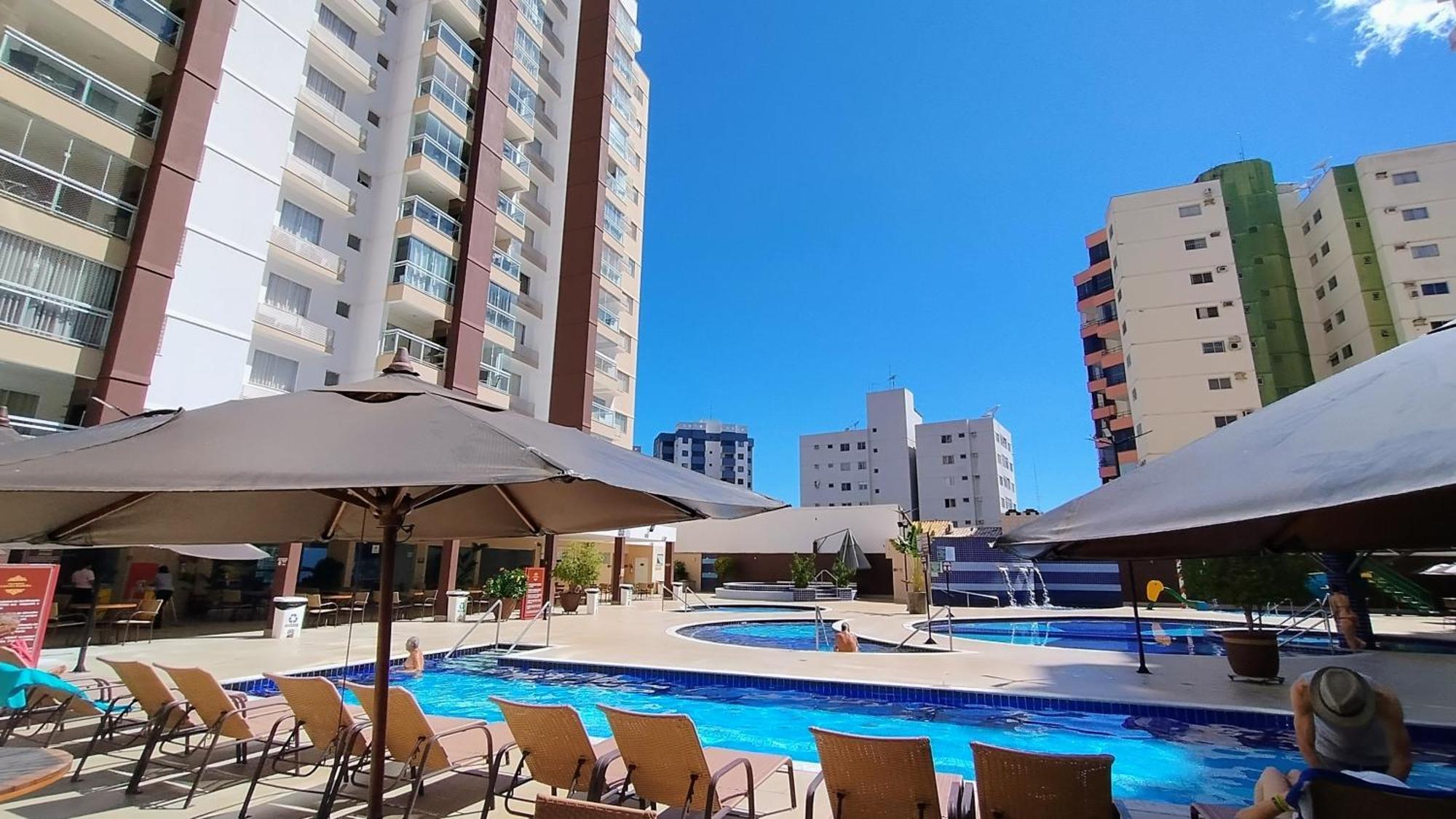 Casa Da Madeira Caldas Novas - Achei Ferias - Com Roupa De Cama Kültér fotó